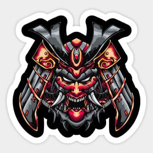 samurai illustration Sticker